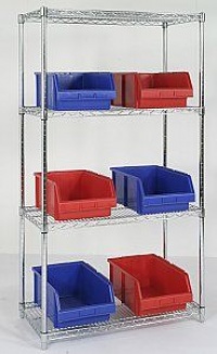 Wire Shelving for Clean rooms