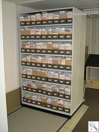 Lloyd George Box Storage Shelving