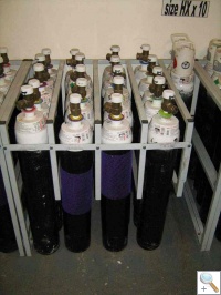  Nitrous Oxide Cylinder Storage Racks