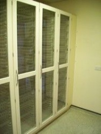 Hospital Ward Storage with Glass doors