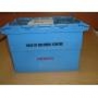 Hospital Medical Records Crate With Lettering