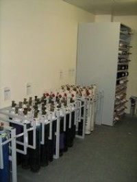 Hospital Medical Gas Storage Rack Systems